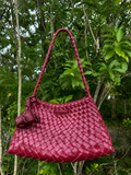 Deep Red Poi Bag