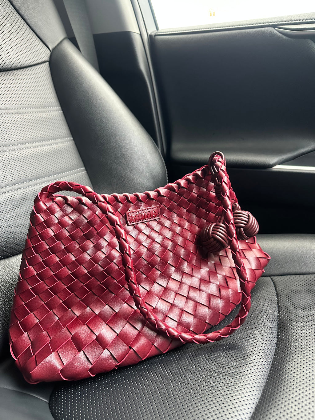 Deep Red Poi Bag